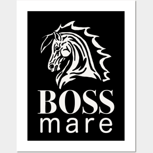 Boss Mare (w) Posters and Art